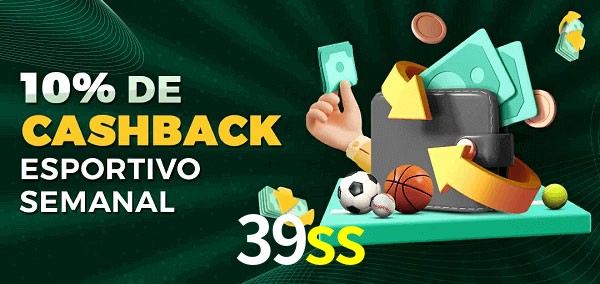 10% de bônus de cashback na 39ss